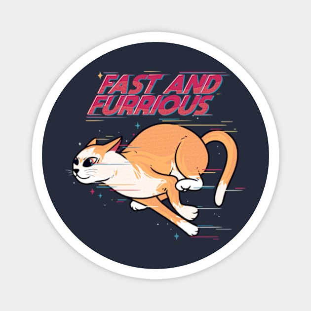 fast and furrious Magnet by Eoli Studio